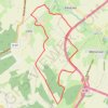 Trace GPS La forêt de Ménonval - Lucy, itinéraire, parcours