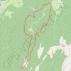 Trace GPS Belvédère Arpison (de la Ruchère), itinéraire, parcours