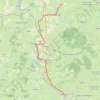 Trace GPS Itinéraire de 174 Av. de la Gare, 71340 Iguerande, France à lieu dit, Charbonnet, 71110 Anzy-le-Duc, France, itinéraire, parcours