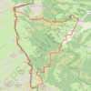 Trace GPS Crête des Malloas d'Irumugarrieta au Balerdi en circuit depuis Gaintza, itinéraire, parcours