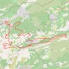 Trace GPS Les Béguines et la Lare, deux crêtes de la Sainte-Baume, itinéraire, parcours
