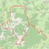 Trace GPS Le Toit du Rhône - Monsols, itinéraire, parcours