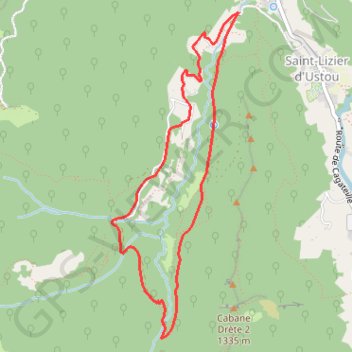 Trace GPS Le vallon de Bielle, itinéraire, parcours