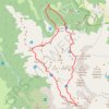 Trace GPS Bethmale, circuit des cinq étangs, itinéraire, parcours