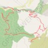 Trace GPS Gémenos - Cruvelier, itinéraire, parcours