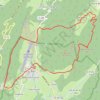 Trace GPS Mont Forchat - Habère Poche - Ramble, itinéraire, parcours