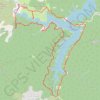 Trace GPS Petit tour du lac de Saint-Cassien, itinéraire, parcours