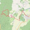 Trace GPS Saint-Joseph-de-Rivière - Le Rocher de la Garde, itinéraire, parcours