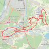 Trace GPS Elbeuf Vallées Forêts, itinéraire, parcours