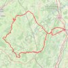 Trace GPS Cluny Nord, itinéraire, parcours