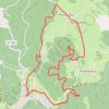 Trace GPS Du Puy au canal (Aubazine), séjour de Collonges-la-Rouge, itinéraire, parcours