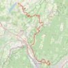 Trace GPS Paladru chartreuse, itinéraire, parcours