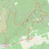 Trace GPS Dans la forêt du Barry, itinéraire, parcours