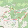 Trace GPS Rando-Parc 2019 - Djeu des Têtes (noir), itinéraire, parcours
