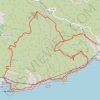 Trace GPS Niolon - Cap Méjean, itinéraire, parcours