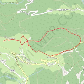 Trace GPS Grand Chavon, itinéraire, parcours
