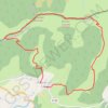 Trace GPS Roche Courbe, itinéraire, parcours