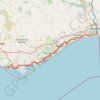 Trace GPS 01: Vila Real de Santo António – Quinta Do Lago (Developed with signs), itinéraire, parcours