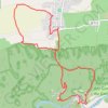 Trace GPS Sanilhac - La Baume, itinéraire, parcours