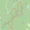 Trace GPS Marche nordique les Narces, itinéraire, parcours