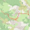 Trace GPS asp33 Lac du Montagnon par le Col d'Iseye, itinéraire, parcours