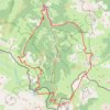 Trace GPS Haute vallée d'Aspe, itinéraire, parcours