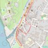 Trace GPS Visite de ville de Blaye, itinéraire, parcours