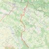 Trace GPS GR14 De Varennes en Argonne (Meuse) à Corbion (Belgique), itinéraire, parcours