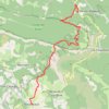 Trace GPS Chemin de la Sainte Baume, 6ème tronçon, itinéraire, parcours