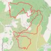 Trace GPS Rocher des Vierges et Canyon du Diable, itinéraire, parcours
