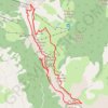 Trace GPS Pics de Saverne et Bernardez, itinéraire, parcours