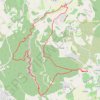 Trace GPS Moulins de la Véroncle, itinéraire, parcours