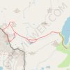 Trace GPS Pic du Montcalm et Pique d'Estats par le Riufret, itinéraire, parcours
