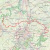 Trace GPS GR128 De Dendermonde à Leuven (Belgique), itinéraire, parcours