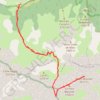 Trace GPS Mont Mounier depuis Roya, itinéraire, parcours