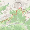 Trace GPS D'Abondance au lac d'Arvouin, itinéraire, parcours