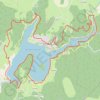Trace GPS Lac du laouzas, itinéraire, parcours