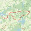Trace GPS Circuit des étangs Nord - Rhodes, itinéraire, parcours