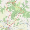 Trace GPS De Saint-Paul Cap de Joux au bois de La Capelle, itinéraire, parcours