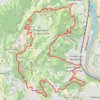 Trace GPS Curis-au-Mont-d'Or, itinéraire, parcours