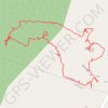 Trace GPS Randonnées sur la Crose, itinéraire, parcours