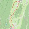 Trace GPS Vercors Autrans Méaudre - De village à village, itinéraire, parcours