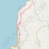 Trace GPS De Faja Grande vers Ponta Delgada, Açores, itinéraire, parcours