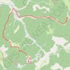Trace GPS Tour du Pays de Dieulefit - Teyssières à Vesc (Col de Blanc), itinéraire, parcours