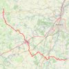 Trace GPS Gençay (86160), Vienne, Nouvelle-Aquitaine, France - La Peyratte (79200), Deux-Sèvres, Nouvelle-Aquitaine, France, itinéraire, parcours