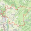 Trace GPS Tour de la Reine Margot (Puy-de-Dôme), itinéraire, parcours