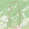 Trace GPS Combes de Vaumales et de Lioux, itinéraire, parcours