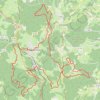 Trace GPS Pays Beaujolais - Haute Vallée d'Azergues - Poule-les-Écharmeaux, itinéraire, parcours