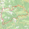 Trace GPS Tour de la Vallée de Masméjean (Ardèche), itinéraire, parcours