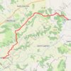 Trace GPS Lascabanes - Montlauzun, itinéraire, parcours